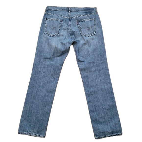 Levi's 559 Jeans Mens 36X35 (Tag 36X34) Blue Relaxed Straight Red Tab Jeans - Picture 2 of 12